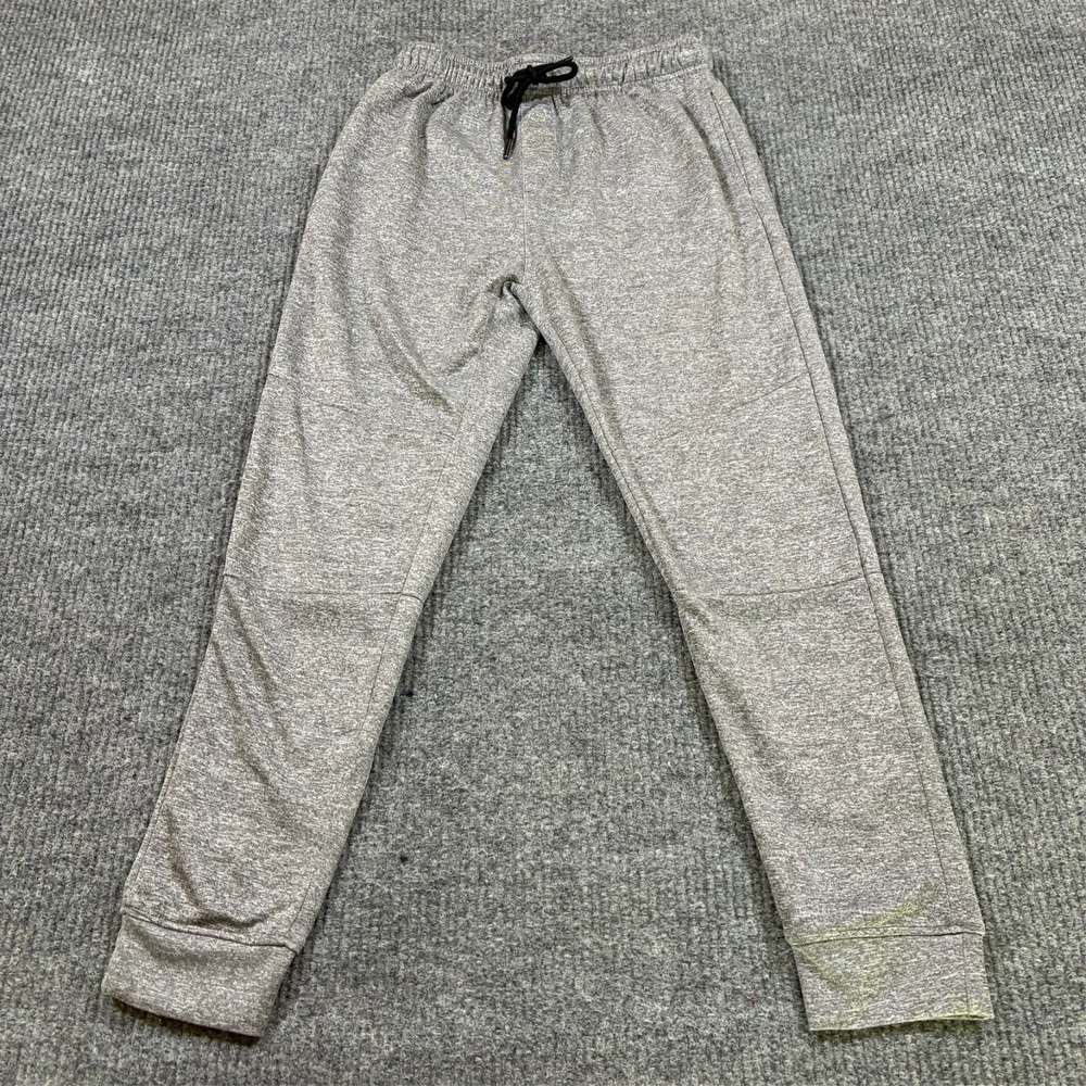 BKLYN Athletics The Jogger Pants Mens Size M‎ Gray Stretch Pull On Drawstring